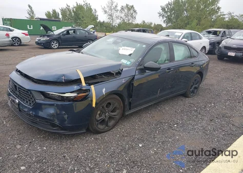 2025 Honda Accord Se из США, поврежденный, VIN 1HGCY1F43SA002040